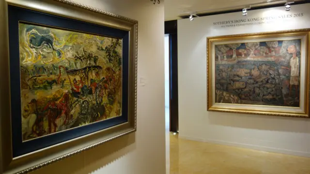 Karya dua maestro, Affandi dan Widayat, memberi bobot khusus pada pameran langka ini.