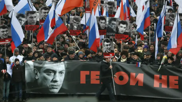 آقای نمتسوف درباره دخالت روسیه در اوکراین تحقیق می کرد