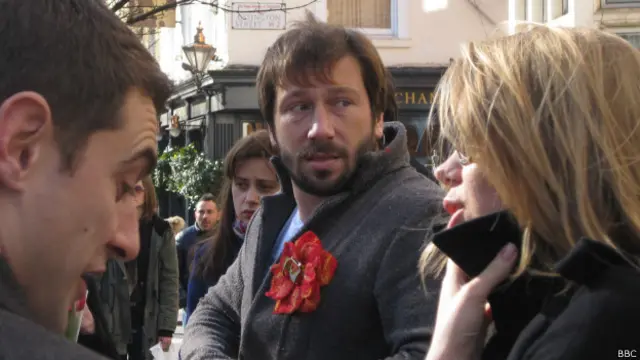 Чичваркин на протесте