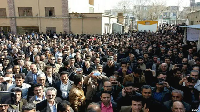 آزادی معلمان زندانی و لغو احکام قضایی یکی از خواسته‌های معلمان مریوان بود