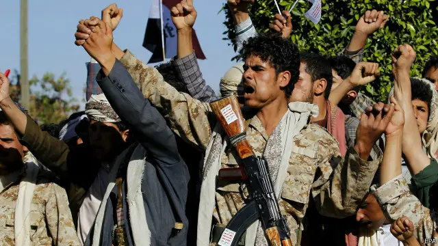 كانت هناك مظاهرات مؤيدة وأخرى معارضة للحوثيين