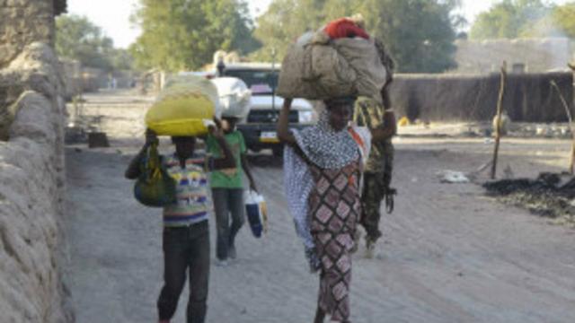 Mutane na gujewa rikicin Boko Haram