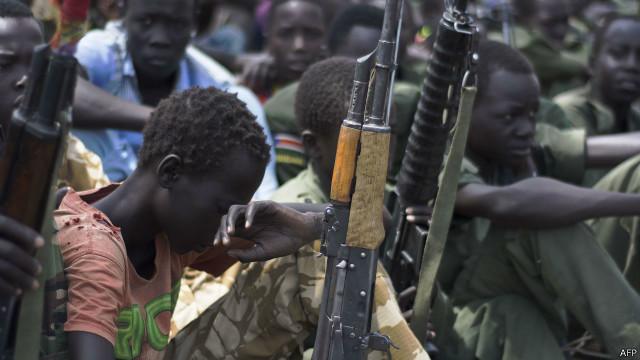 Niños en Sudán del Sur