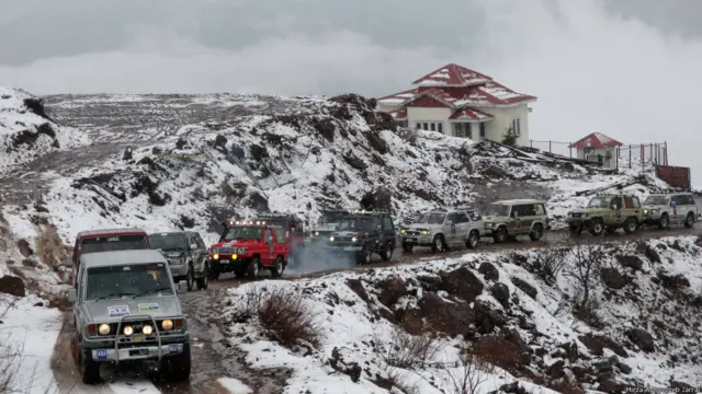 جیپ ریلی میں مقامی جیپ ڈرائیورز کے علاوہ کراچی، لاہور، اسلام آباد اور پشاور سے بھی ڈرائیورز نے شرکت کی۔ 