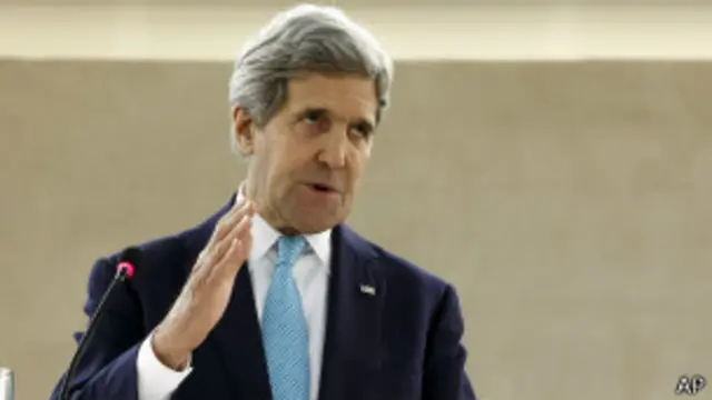 အပစ်ရပ်ရေး အစီအစဉ် နာရီပိုင်း အတွင်း အကောင်အထည် ပေါ်ဖို့ ဂျွန်ကယ်ရီ မျှော်လင့်