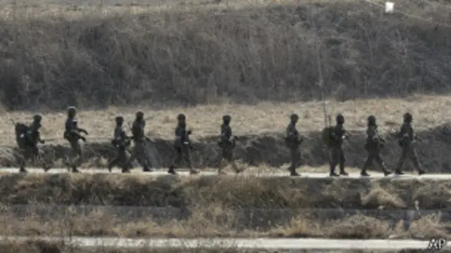 စစ်ရေး လေ့ကျင့်မှုက ကိုရီးယား ကျွန်းဆွယ်မှာ နှစ်စဉ် တင်းမာမှုတွေ ဖြစ်ပေါ်