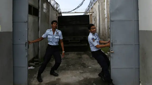 Petugas di LP Kerobokan