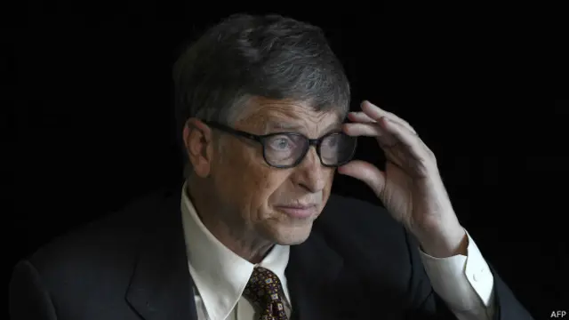 Gates habló con el programa de radio de la BBC "Desert Island Discs".