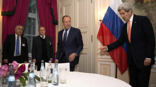 Лавров и Керри