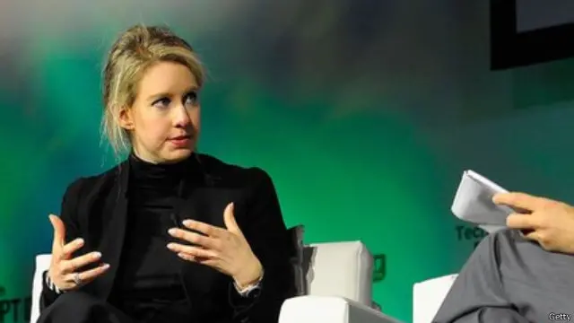 إليزابيث هولمز أصغر سيدة على قائمة أغنى أغنياء العالم بثروة قدرت ب4.5 مليار دولار