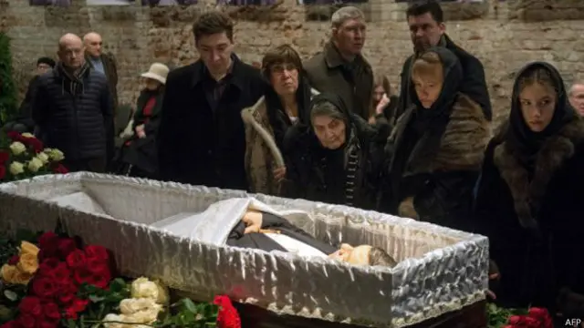 Vida mərasimi Saxarov Mərkəzində keçirilir.