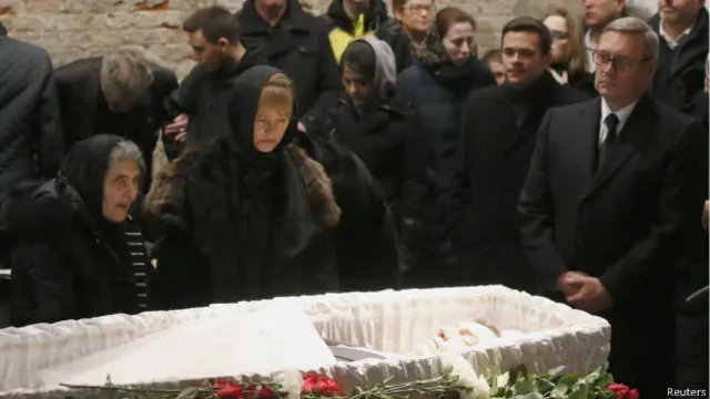 बोरिस नेम्तसोव का अंतिम संस्कार