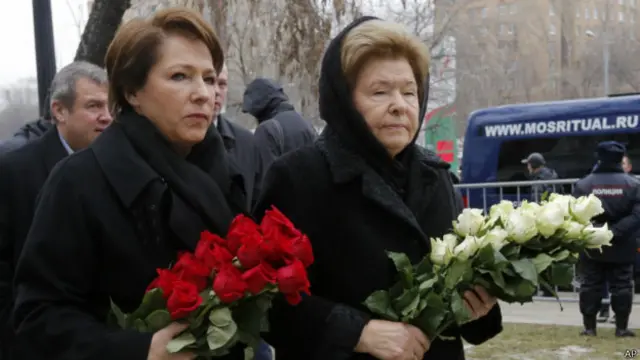 Татьяна Юмашева и Наина Ельцина