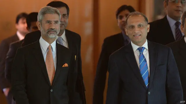 کچھ عرصہ پہلے ہی بھارتی سیکریٹری خارجہ نے پاکستان کا دورہ کیا تھا