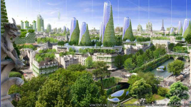 Torres inteligentes con viviendas ecológicas que atrapan la contaminación, ésa es la propuesta de Vincent Callebaut.