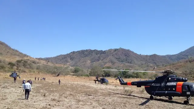 En el corazón del territorio de La Tuta. Hace un año, nadie que no fuera de su confianza podía ingresar a esta zona. Foto BBC.