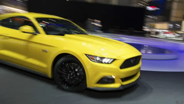 Ford Mustang на автосалоне в Женеве