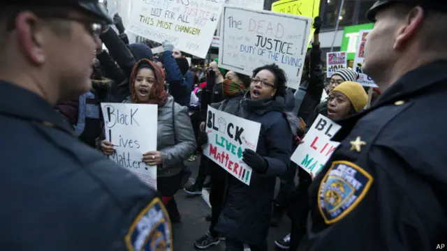 Демонстранты и полиция