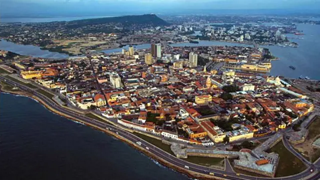 这艘中国货船是在哥伦比亚北部加勒比海沿岸港口卡塔赫纳被扣留的。