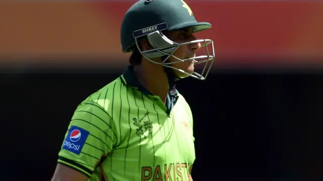 ناصر جمشید نے ورلڈ کپ کے تین میچوں میں صرف چار رنز بنائے ہیں اور ہر بار پل شاٹ کھیلتے ہوئے آؤٹ ہوئے ہیں