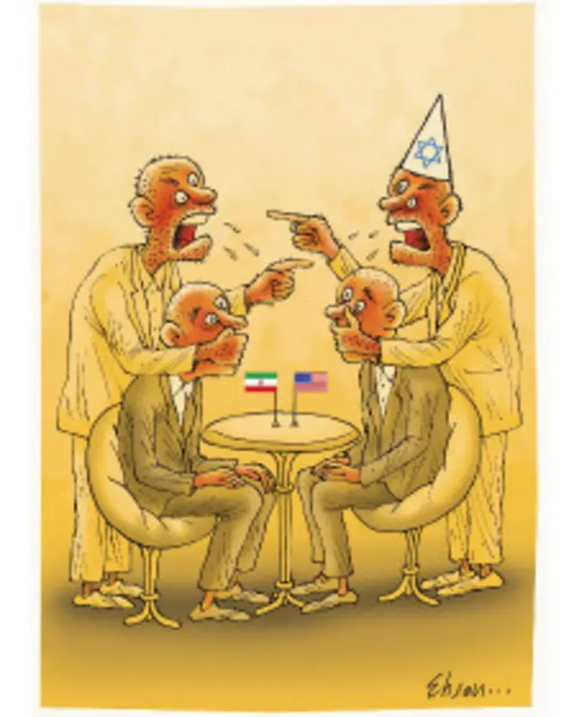 کارتون احسان گنجی، قانون