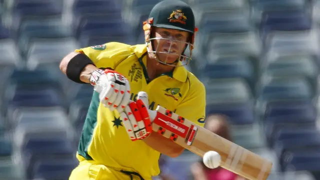 ڈیوڈ وارنر نے جارحانہ بلے بازی کا مظاہرہ کیا اور وارنر 19 چوکوں اور پانچ چھکوں کی مدد سے 178 رنز بنائے۔