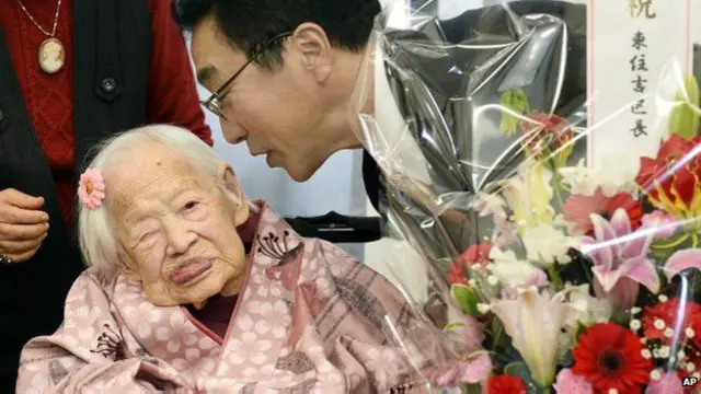 दुनिया की सबसे बूढ़ी महिला जापान की ओसाका