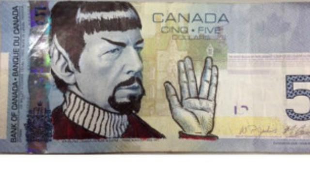 billete del señor spock
