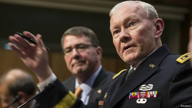 عراقی افواج کی مدد کے لیے ایرانیوں کی سرگرمیاں عسکری لحاظ سے دولتِ اسلامیہ کے خلاف کارروائی میں ایک مثبت قدم ہے: جنرل ڈیمپسی