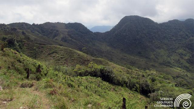 Volcán El Escondido, Colombia.