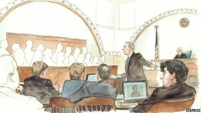 अभियुक्त के वकील ने मानी बोस्टन धमाके के अभियुक्त की भूमिका