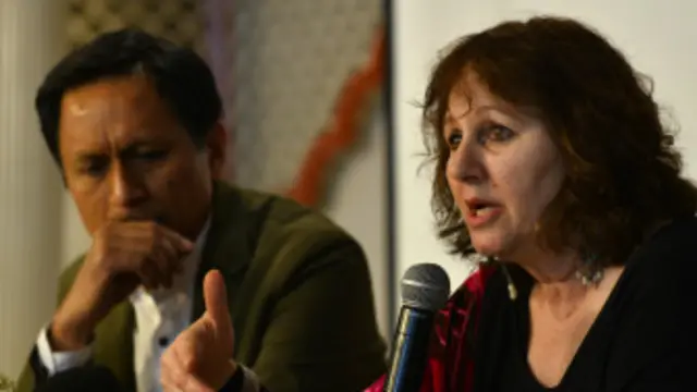 पूर्व पत्रकार दिबांग और लेज़्ली उडविन, प्रोड्यूसर, इंडियाज़ डॉटर