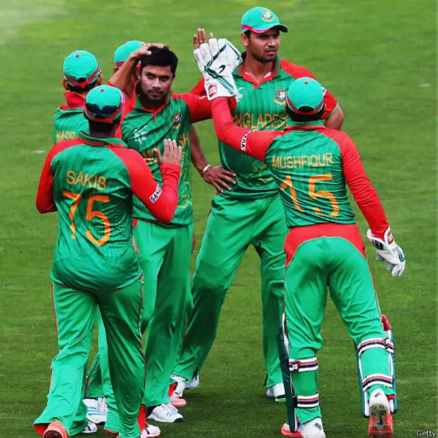 بنگلہ دیشی کھلاڑیوں نے اس میچ میں عمدہ فیلڈنگ کا مظاہرہ کیا اور کئی اچھے کیچ پکڑے۔