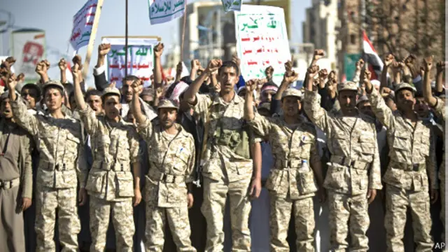 شبه‌نظامیان حوثی بر پایتخت یمن تسلط یافته و عملا قدرت را در دست گرفته‌اند