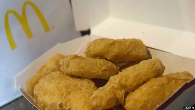 تحتوي منتجات دجاج ماكدونالدز على مضادات حيوية يمكن أن يكون لها تأثير على صحة الإنسان