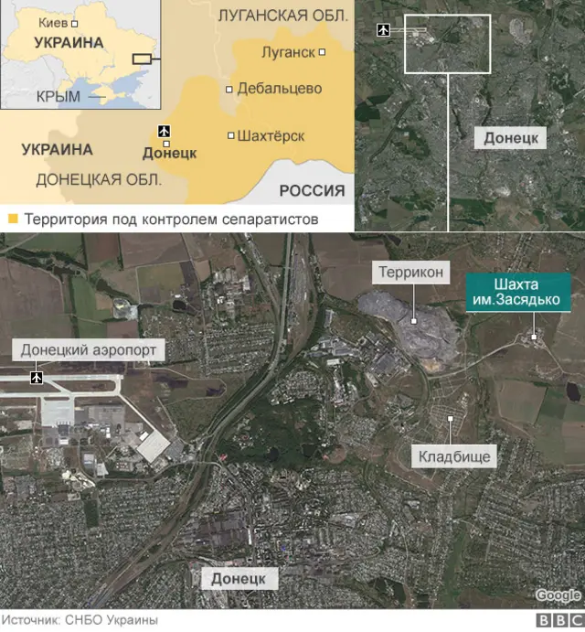 Карта шахты 