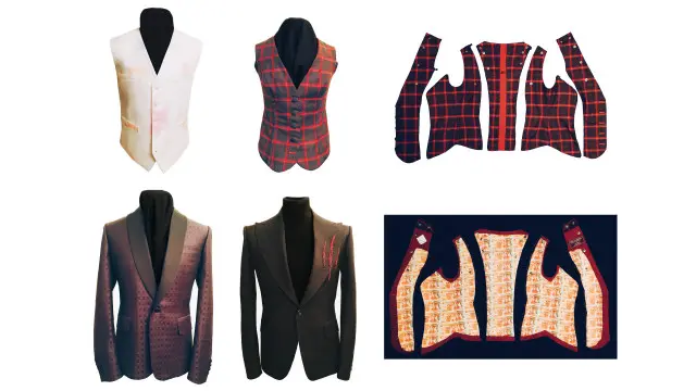 Judy範參與「當下」展的走秀款服裝系列「愛欲」