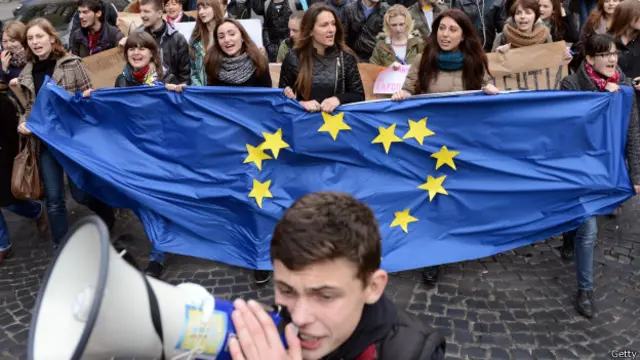 Протесты на Украине