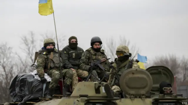 Украинские военные