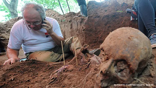 Excavaciones en Paraguay