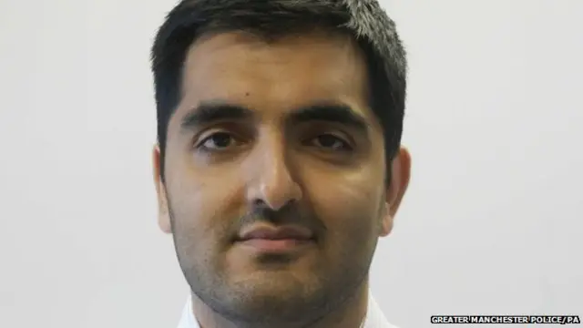 مانچسٹر کی پولیس کا کہنا ہے جمشید کے حلیے اور طرزِ عمل میں مختصر مدت میں تبدیلی آئی