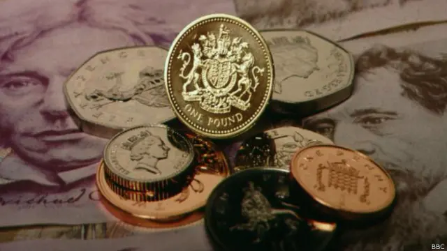 Британские банкноты и монеты