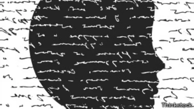 Palabras con una cabeza de fondo