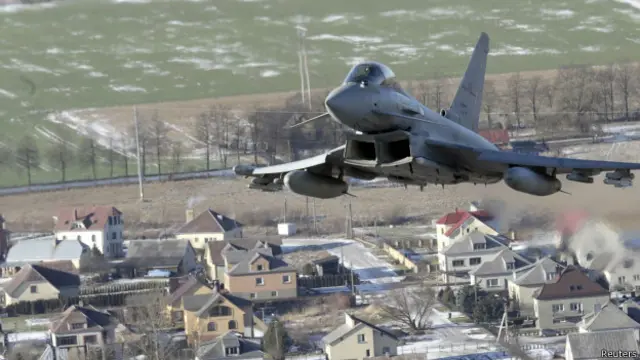 Истребитель на Прибалтикой