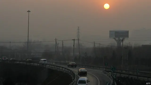 تعاني المدن الصينية من تلوث خطير