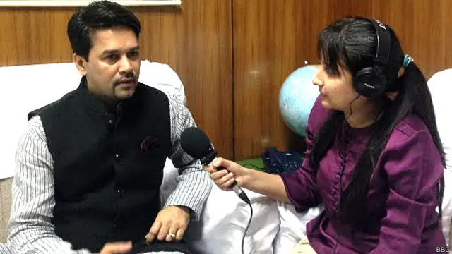 انوراگ ٹھاکر نے اپنے ٹویٹ سے عندیہ دیا ہے کہ ميچ کر پروگرام میں تبدیلی نہیں ہوگی