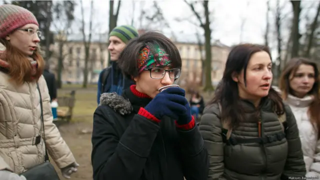 "Є багато інших і кращих способів вшанувати митрополита Шептицького, аніж будувати пам’ятник за 32 мільйони гривень та руйнувати скверик", - каже Ксенія Москаленко.