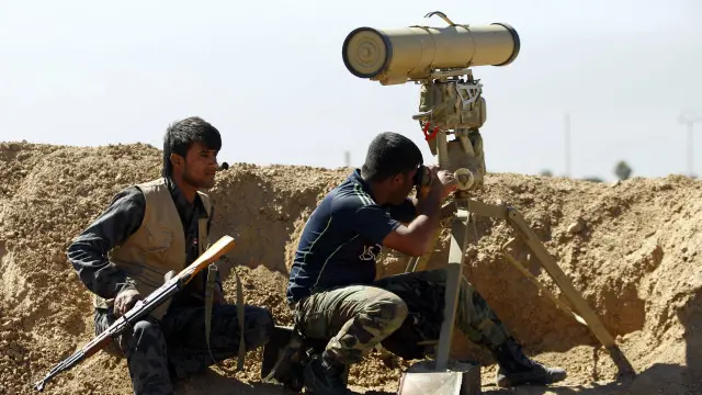 دوه شیعه جنګیالي له الحدیدیه نه لاره څاري