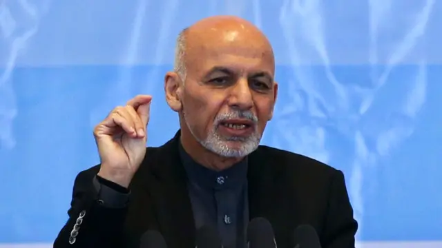 آقای غنی گفت که تروریسم بین‌المللی می‌خواهد که بدخشان شرقی را برای "نقطه خطرناکی برای تمام دنیا تبدیل کند"