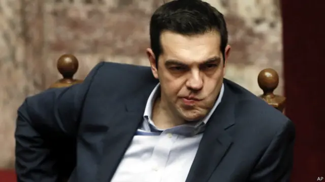 اليكسيس تسيبراس رئيس الوزراء اليوناني